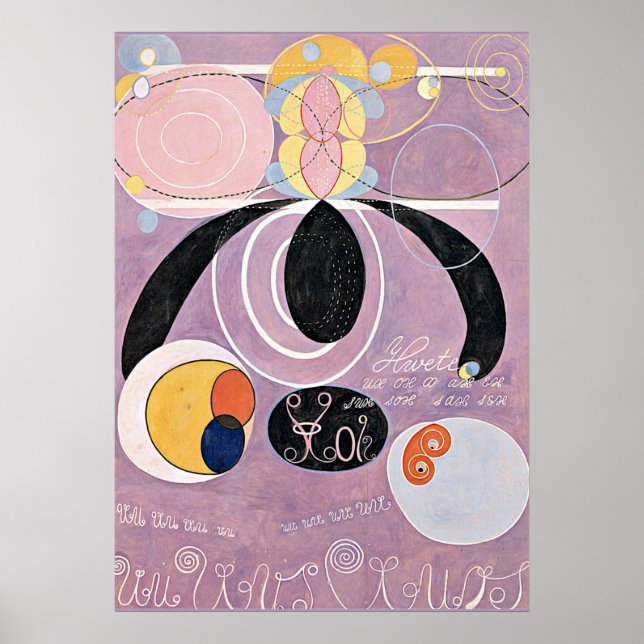 Póster Klint - El número 06 más grande (Frente)