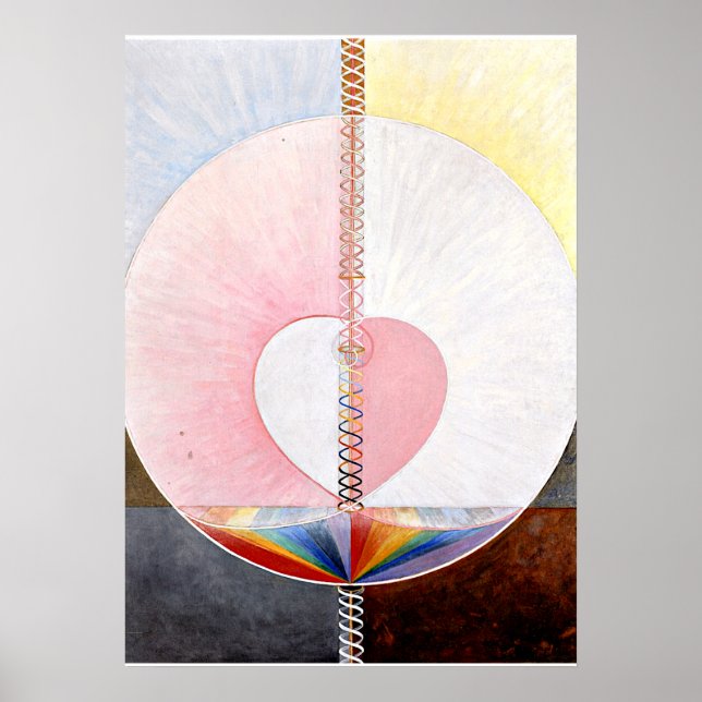 Póster Klint - La paloma, Nº 1, 1915 (Frente)