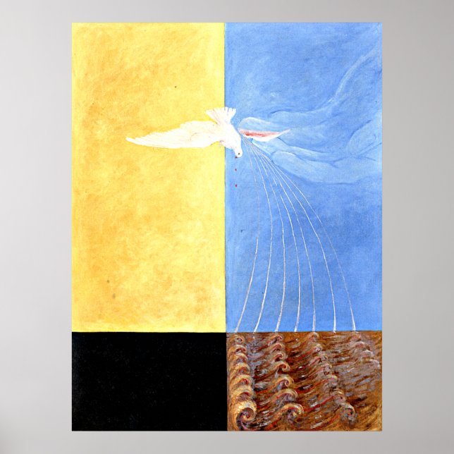 Póster Klint - La paloma, No. 04 (Frente)