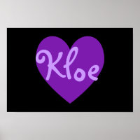 Kloe en morado
