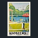 Póster Klosters Switzerland Sport Recreation Vintage<br><div class="desc">Klosters Switzerland Sport Recreation Vintage Travel Poster - Framed Unframed Vintage Travel Posters, vintage travel poster art, retro travel poster, travel wall art, vintage travel print, classic travel illustration, retro tourism poster, old travel advertising art, travel poster decor, vintage destination poster, retro wall art print, travel art print, nostalgic travel...</div>
