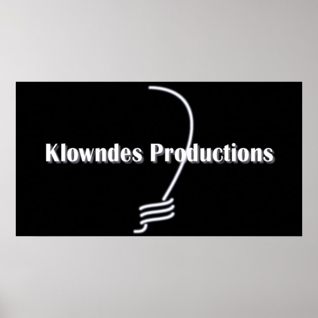 Póster Klowndes Productions (Frente)