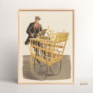 Póster Knife Grinder por Eric Ravilious Vintage British