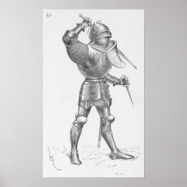 Póster Knight desmontado