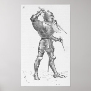 Póster Knight desmontado