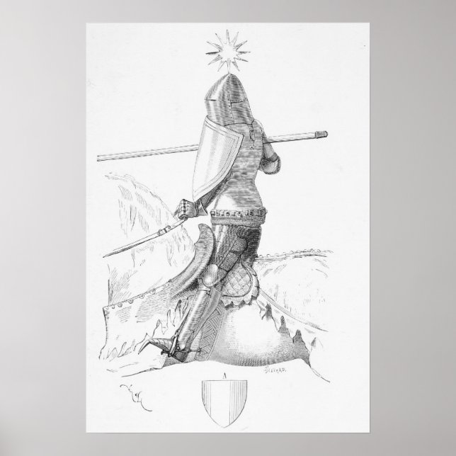Póster Knight francés (Frente)