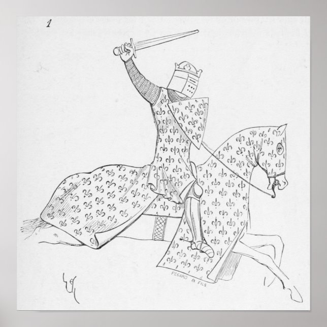 Póster Knight francés (Frente)