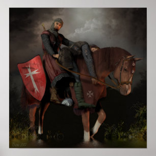 Póster Knight Hospitaller of Saint John