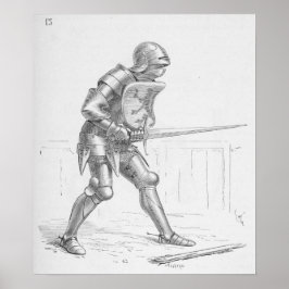 Póster Knight inglés