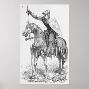 Póster Knight inglés