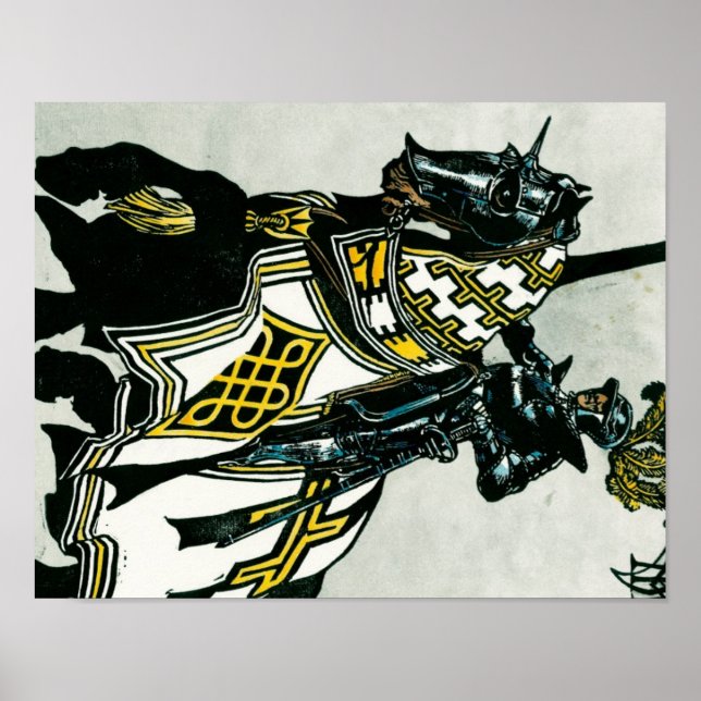 Póster Knight on Horseback poster (Frente)