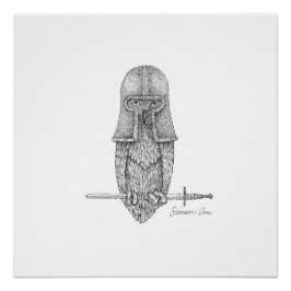 Póster Knight Owl