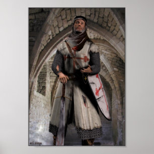 Póster Knight Templar - The last stand