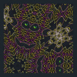 Póster Knight Wind - Ken Gage Art<br><div class="desc">Knight Wind. 2021,  Ken Gage. Arte digital: surrealismo pop. (Obra de arte creada para el álbum musical ambiental Duality,  también de Ken Gage y publicada en BrainBlister Records el 22 de febrero de 2022.) https://brainblister.bandcamp.com/album/duality</div>