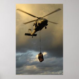 Póster Knighthawk del MH-60