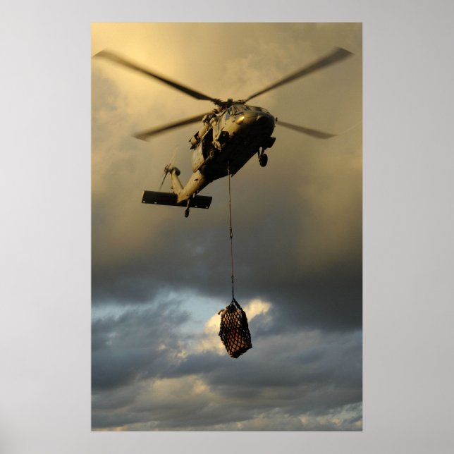 Póster Knighthawk del MH-60 (Frente)