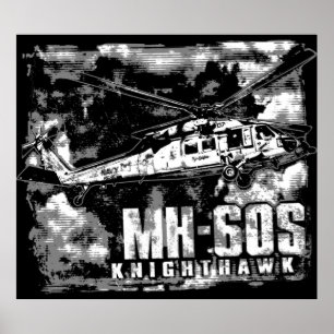 Póster Knighthawk del MH-60