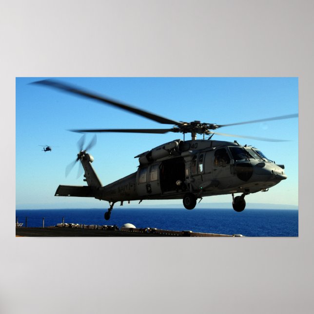 Póster Knighthawk del MH-60 (Frente)