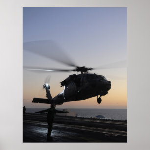 Póster Knighthawk del MH-60