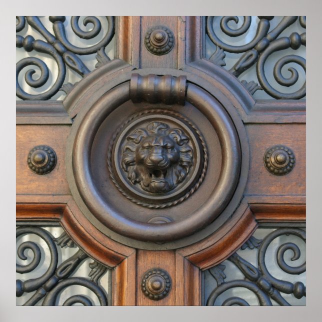 Póster Knock Knock - El casco antiguo de Barcelona - Post (Frente)