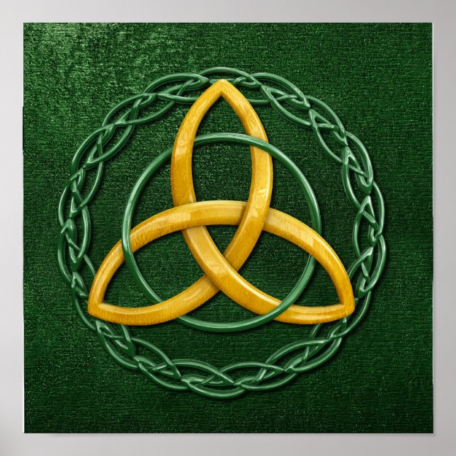 Póster Knot Celtic Trinity (Frente)