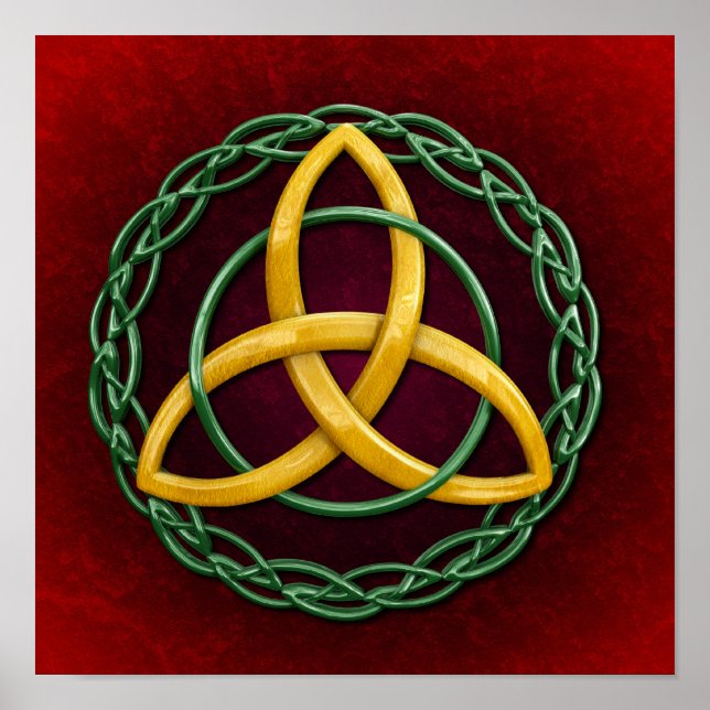 Póster Knot Celtic Trinity (Frente)