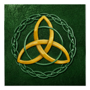 Póster Knot Celtic Trinity