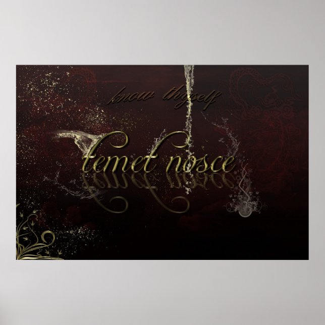 Póster Know Thyself (Frente)