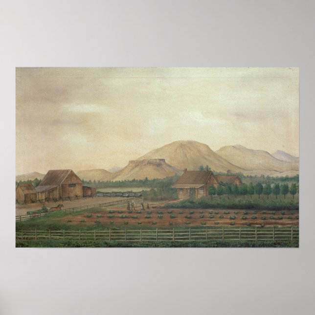 Póster Knox Ranch, Idaho (Frente)