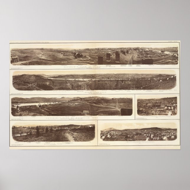 Póster Knoxville, Chattanooga (Frente)