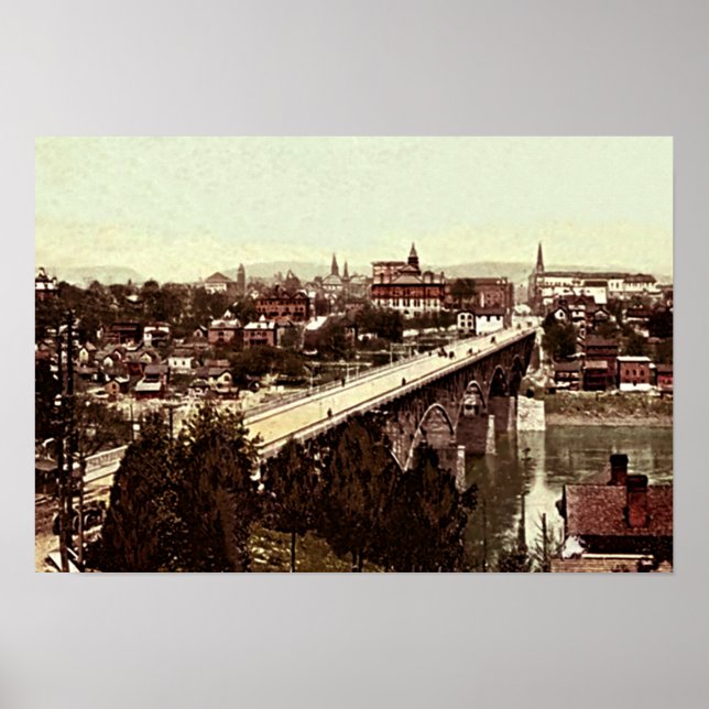 Póster Knoxville, Tennessee (Frente)