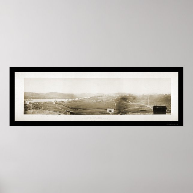 Póster Knoxville, TN Photo 1864 (Frente)