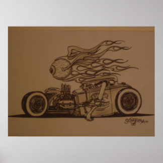 Póster Knuckle draggin'