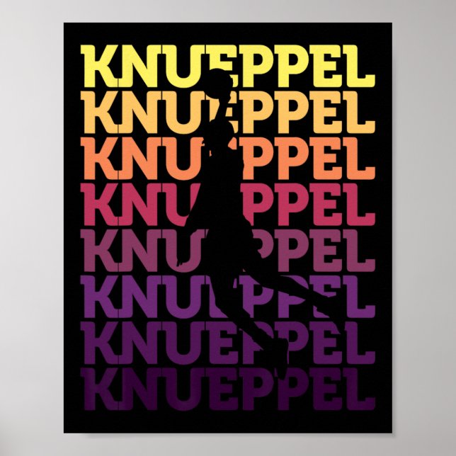Póster Knueppel Sketll Increíble apoyo de los fanáticos 2 (Frente)