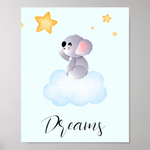 Póster Koala Dreams Wall Art
