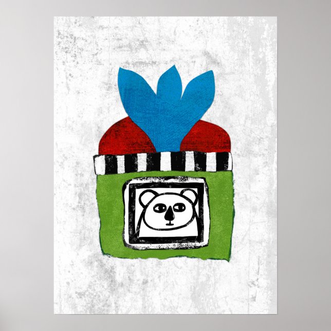 Póster Koala en casa Poster Wall Art (Frente)