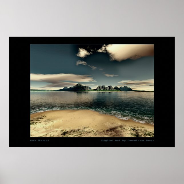 Póster Koh Samui (Frente)
