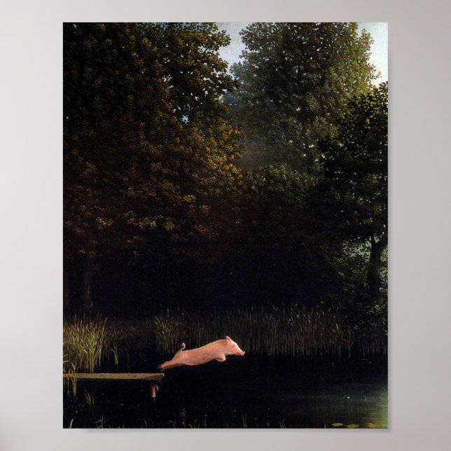 Póster Kohler Pig Painting (Frente)