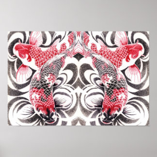 Póster koi02poster16.5by11espejo2