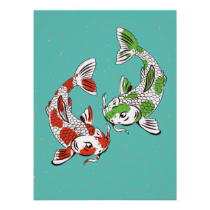 Póster Koi Carp