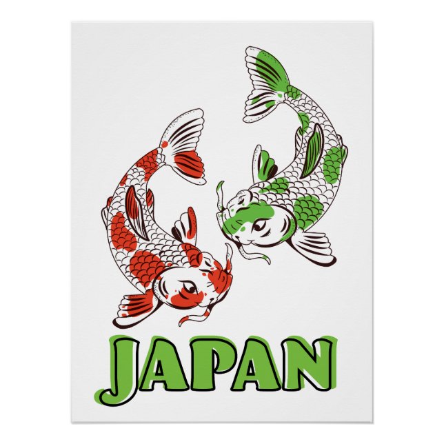 Póster Koi Carp (Anverso)