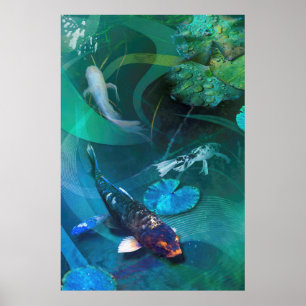 Póster Koi Fish JOY DE KOI
