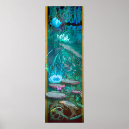 Póster Koi Fish "NACIDO DE DRAGONFLY"
