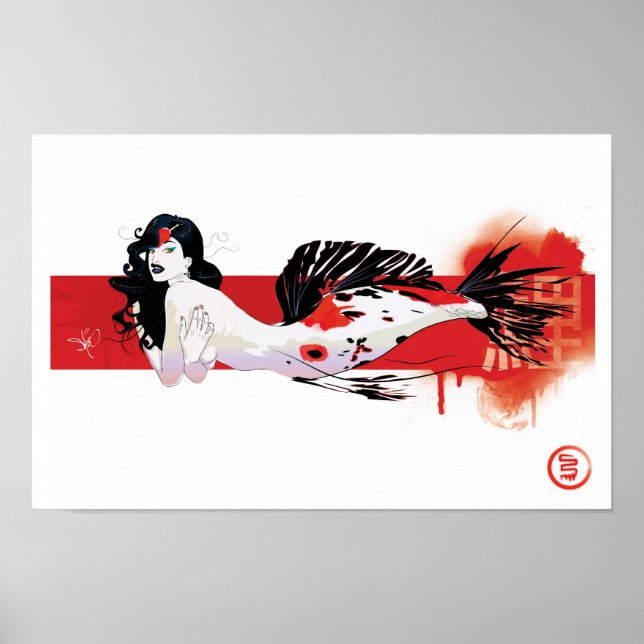 Póster Koi Maid (Frente)