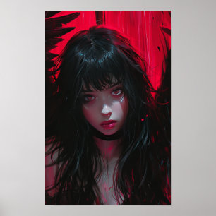 Póster Kojairo Gótico Manga Anime Chica Poster