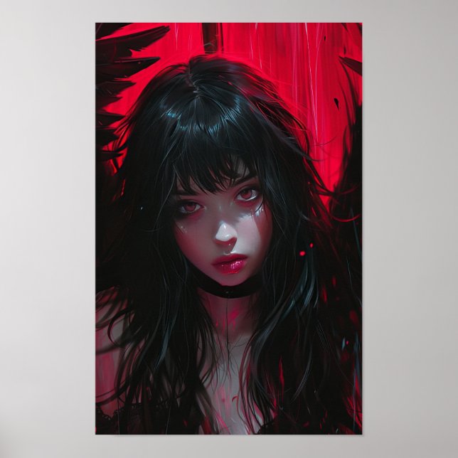 Póster Kojairo Gótico Manga Anime Chica Poster (Frente)