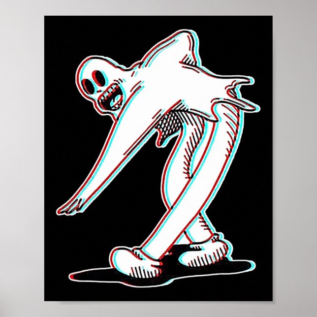 Póster Koko El Fantasma De Payaso Bailando (Frente)
