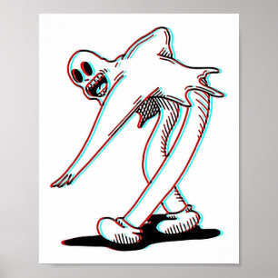 Póster Koko El Fantasma De Payaso Bailando