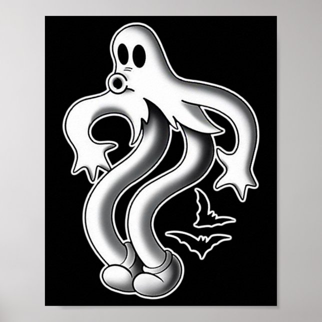 Póster Koko El Payaso Fantasma Ts (Frente)