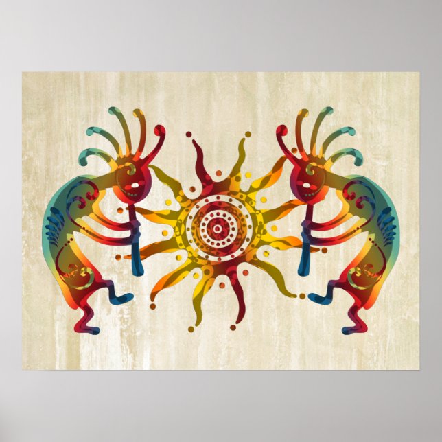 Póster KOKOPELLI DUO SUN + tus ideas (Frente)